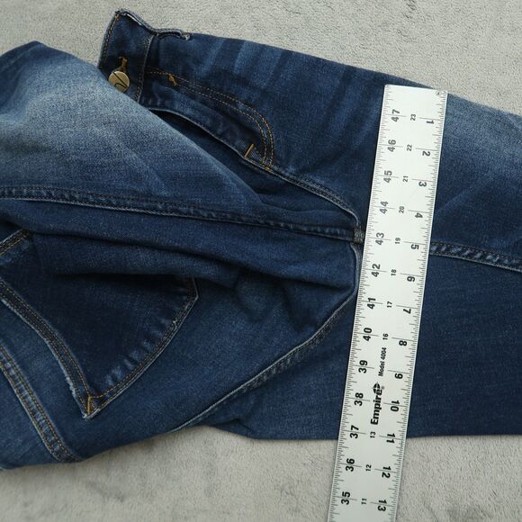 VIGOSS Jeans Women's 31 Mid-Rise Thompson Tomboy Skinny 28" Inseam Distressed - Picture 6 of 16